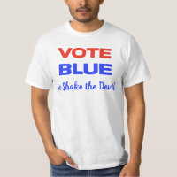 Vote Blue Democrat Politique Red Blue Funny Humour