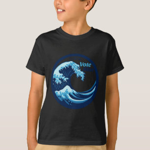 T-shirt Vote Blue Wave Democrats Kamala Harris Election Da