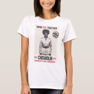 T-shirt Vote Chisholm 1972