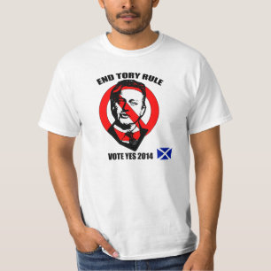 T-shirt Vote de règle de Conservateur d'extrémité oui pour