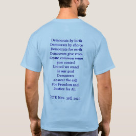 T-shirt Vote démocrate