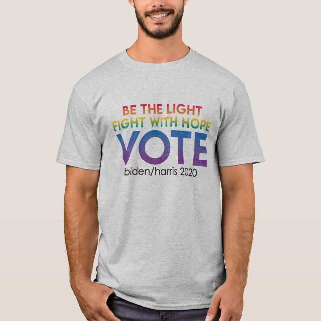 T-shirt Vote du discours d'acceptation - Biden/Harris Men' (Devant)