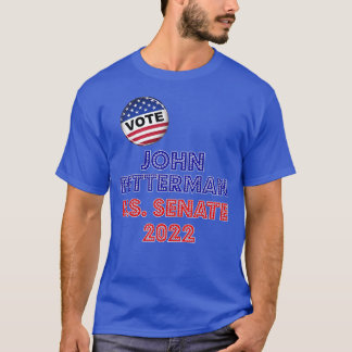 T-shirt Vote Fetterman PA Sénat 0 Retro Vote John Fetter