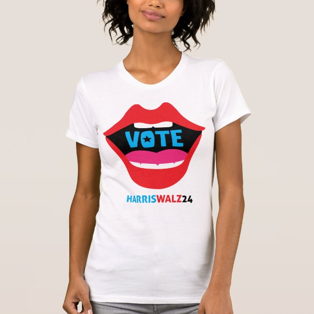 T-shirt Vote Harris Walz 24 (Devant)