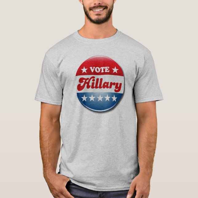 T-shirt VOTE HILLARY CLINTON.png (Devant)