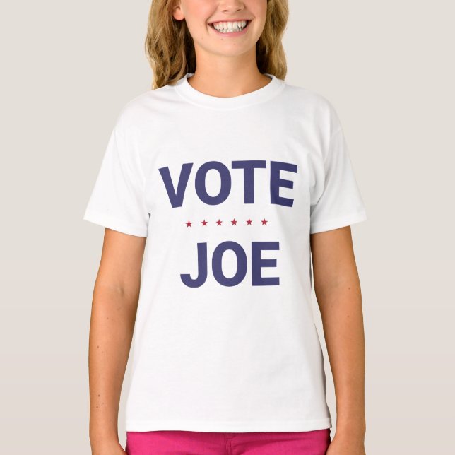 T-shirt Vote Joe (élection américaine de 2020) (Devant)