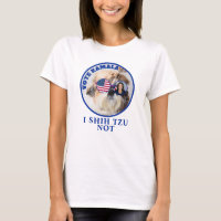 Vote Kamala USA flag Shih Tzu Pas mignon chien
