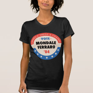 T-shirt Vote Mondale/Ferraro '84