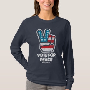 T-shirt Vote pour la chemise de Ron Paul de paix