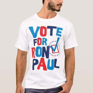 T-shirt Vote pour l'élection 2012 de Ron Paul