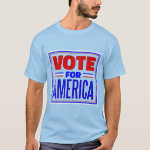 T-shirt vote pour l'élection américaine