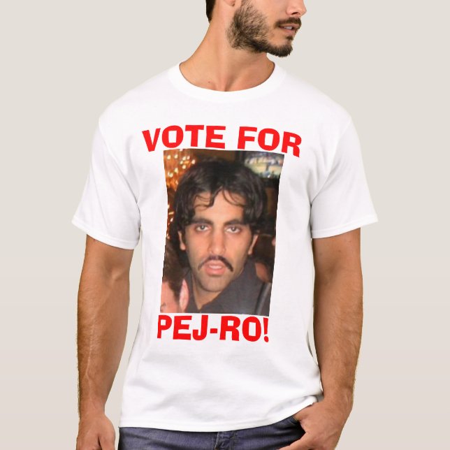 T-shirt Vote pour Pej-RO (Devant)
