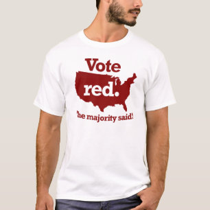 T-shirt Vote Red