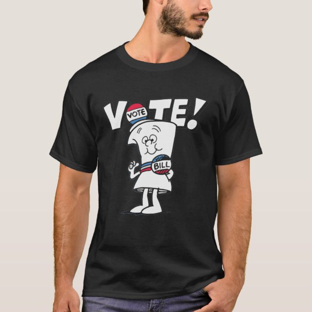 T-shirt vote sur le rock à l'école (Devant)