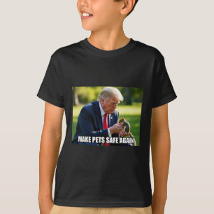 T-shirt Vote Trump Mega Rendre les animaux sûrs Justice Pe
