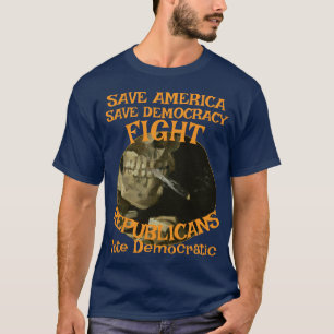 T-SHIRT VOTE ZL X1 KP ÉLECTION COÛT PARTI DÉMOCRATE T