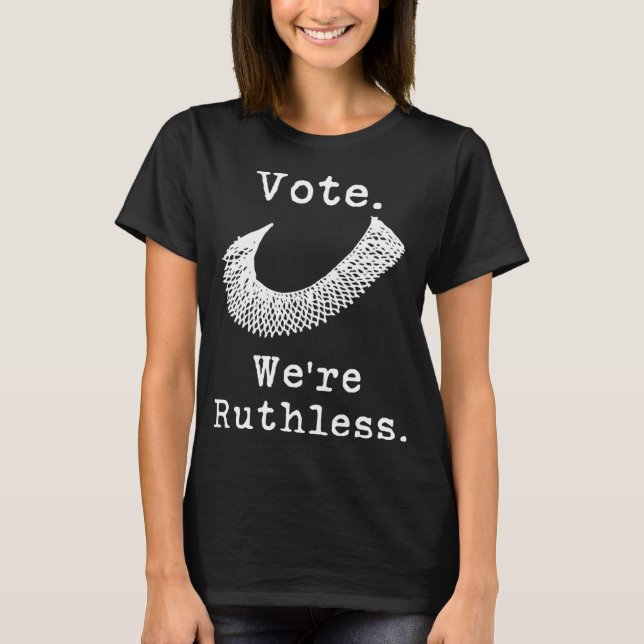 T-shirt Voter pour les droits des femmes Nous sommes impit (Devant)