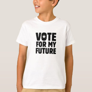 T-SHIRT VOTER POUR MON AVENIR