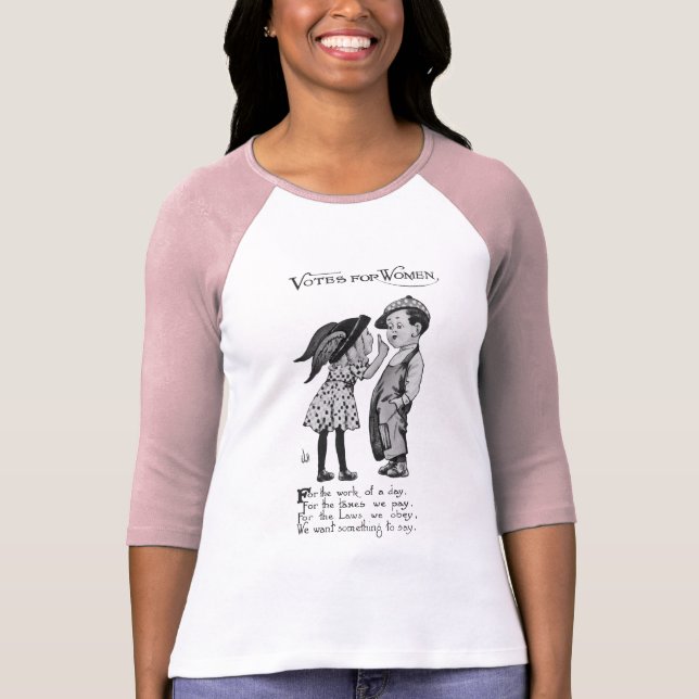 T-shirt Votes Pour Les Femmes (Devant)