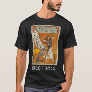 T-shirt Votes Pour Les Femmes 19E Amendement 100 An Suffra