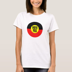 T-shirt Votez Oui Pour La Voix Au Parlement