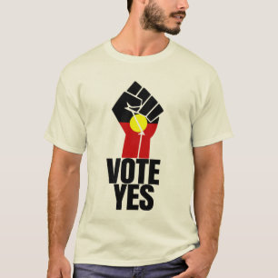 T-shirt Votez Oui Pour La Voix - Votez Oui Australie