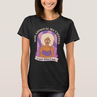 T-shirt votre approbation n'est pas nécessaire Cheveux cré