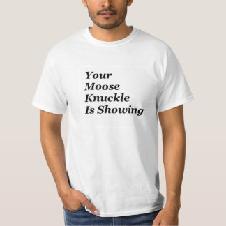 T-shirt Votre articulation d'orignaux montre