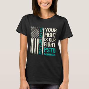 T-shirt Votre combat est notre combat - Ptsd Sensibilisati