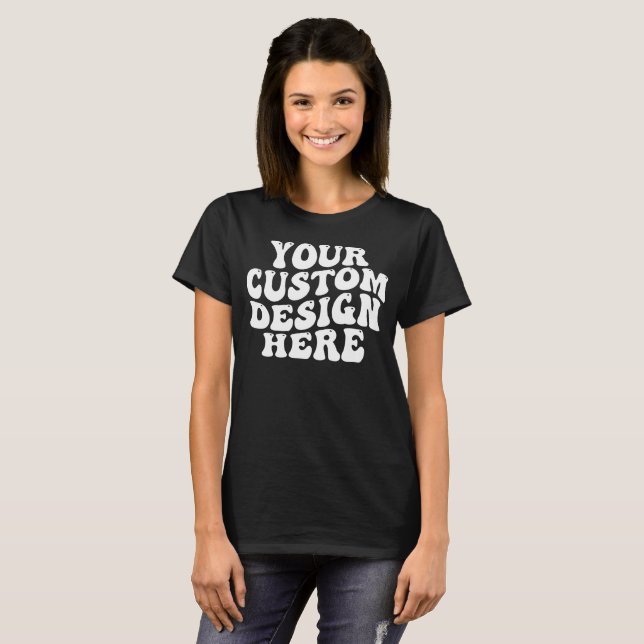 T-shirt Votre conception personnalisée ici (Devant entier)