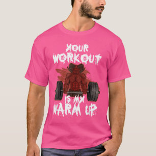 T-shirt Votre entraînement Mon cloche chauffante Bodybuild