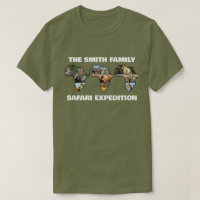 Votre famille Safari Expédition Collage Trio
