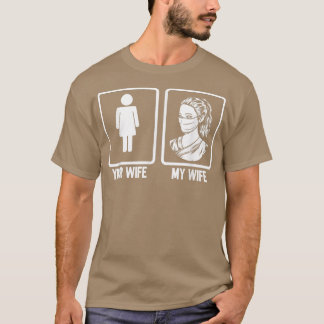 T-shirt Votre Femme Ma Femme Infirmière Mari Infirmière