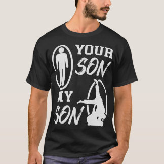T-shirt Votre Fils Mon Fils Jiu Jitsu Champion Sport Fighi