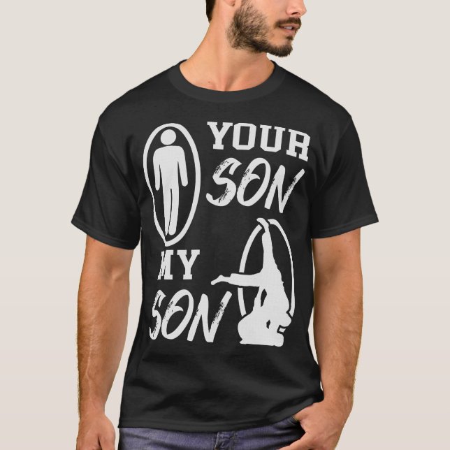T-shirt Votre Fils Mon Fils Jiu Jitsu Champion Sport Fighi (Devant)