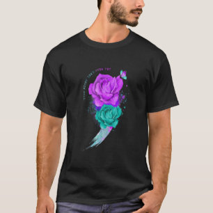 T-shirt Votre histoire n'est pas encore terminée Semicolon