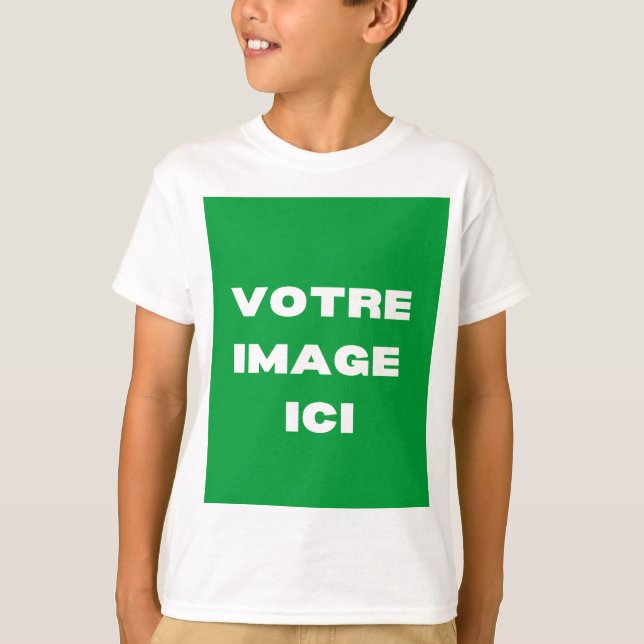 T-Shirt - Votre image ici - (Devant)