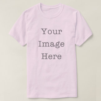 T-shirt Votre image ici personnalisable rose personnalisé