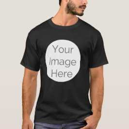 T-shirt votre image ici, photo personnalisée "créez votre 