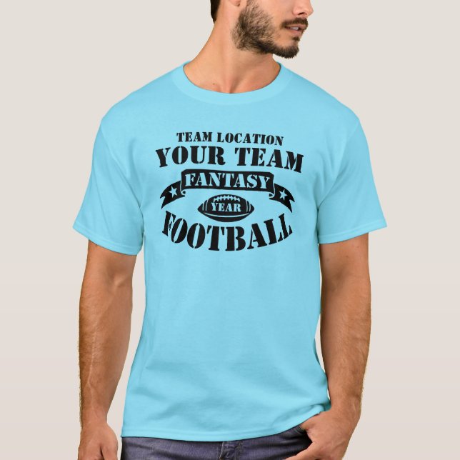 T-SHIRT VOTRE IMAGINAIRE DE FOOTBALL D'ÉQUIPE PAR ANNÉE (Devant)