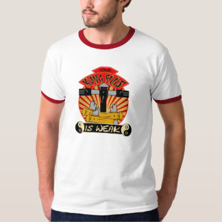 T-shirt Votre Kung Foos est pièce en t faible d'essoreuse