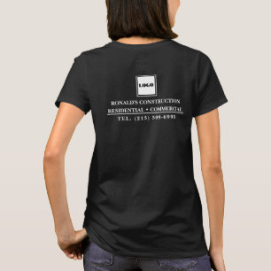 T-shirt Votre Logo Ici Entreprise Promotionné Uniforme T-