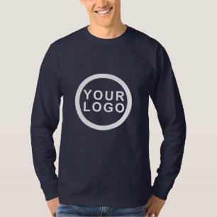 T-shirt Votre logo sur un maillot homme à manches longues