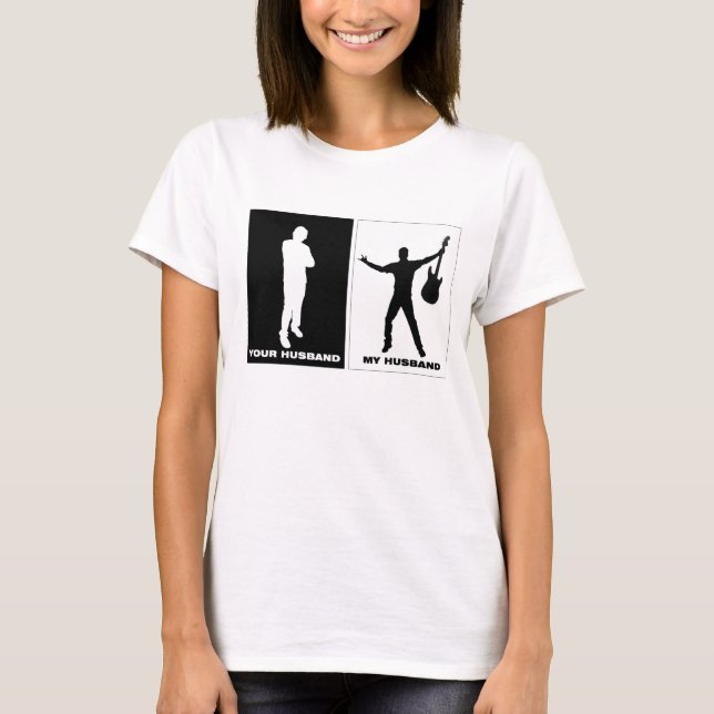 T-shirt Votre mari, mon mari (Devant)