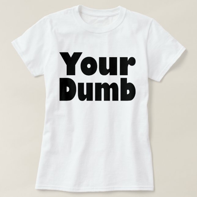 T-shirt Votre muet (Design devant)