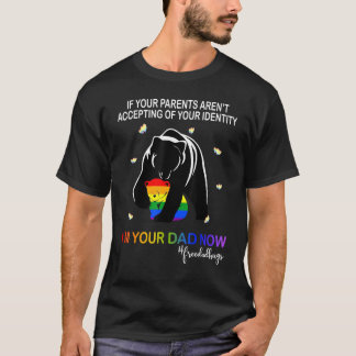 T-shirt Votre Parent Accepte Mon Père Lgbt Maintenant Lgbt