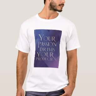 T-shirt Votre Passion Anime Votre Production