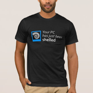 T-shirt Votre PC a été juste écossé
