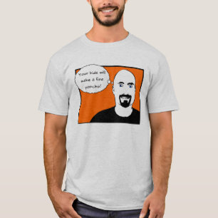 T-shirt Votre peau fera un poncho fin