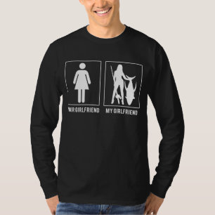 T-shirt Votre Petite Amie ? Ma Fille Aime Pêcher ! T-S
